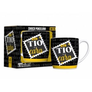 CANECA PORCELANA URBAN 300ML FAMÍLIA - TIO O CARA