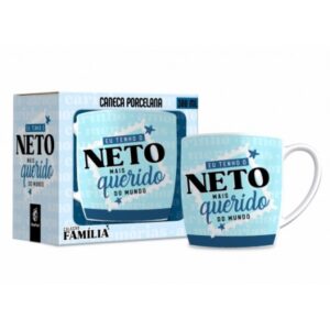 CANECA PORCELANA URBAN 300ML FAMÍLIA - NETO QUERIDO