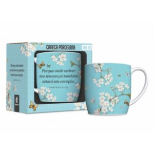 CANECA PORCELANA URBAN 300ML FE1 - TEU TESOURO