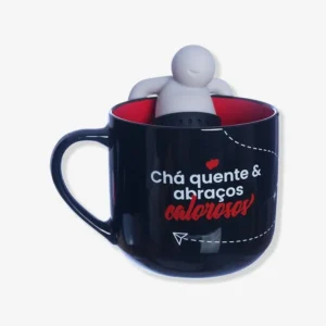 Caneca com Infusor Gosto de Você - Zonacriativa