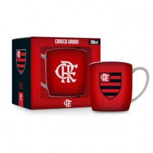 CANECA PORCELANA URBAN 300ML TIMES - FLAMENGO 2