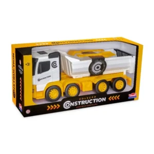 Caminhão Basculante Construction Com Caçamba Usual Plastic