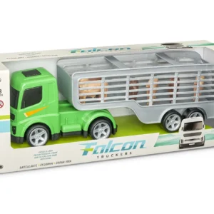 Caminhão Brinquedo Falcon Truckers Carga Viva Boiadeiro
