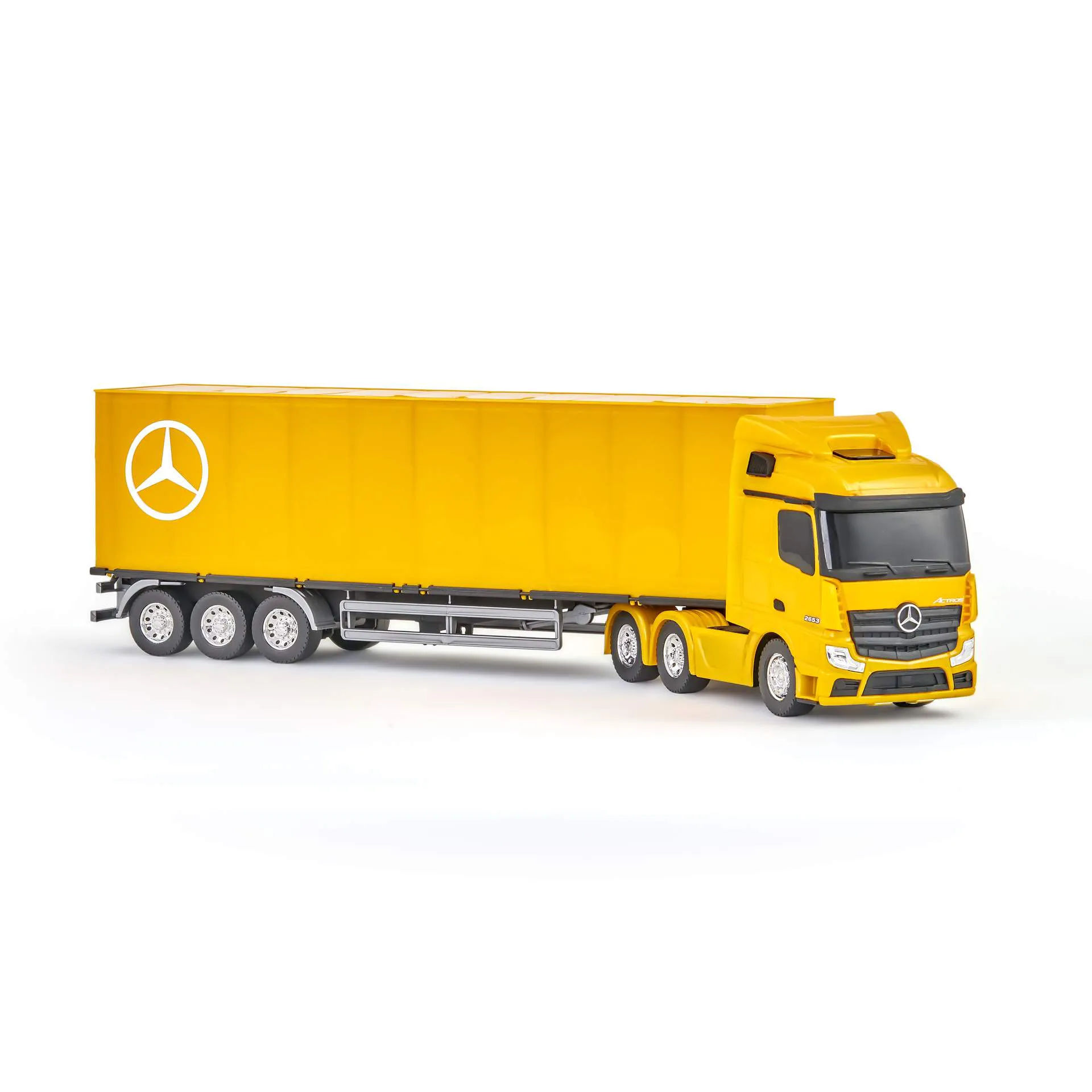 Caminhão Miniatura Mercedes Benz Actros Baú