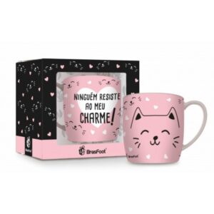 CANECA PORCELANA URBAN 300ML - CAT