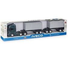 Caminhão Miniatura Iveco S-Way Rodotrem Container - Imagem 2