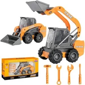 Case Sv300b Carregadeira Brinquedo Com Cabine Abre E Fecha