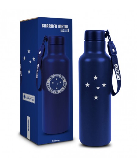 GARRAFA STEAM 750ML ALUMÍNIO TIMES - CRUZEIRO