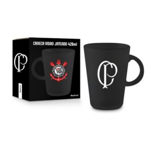 CANECA JATEADA 420ML HAVANA - CORINTHIANS