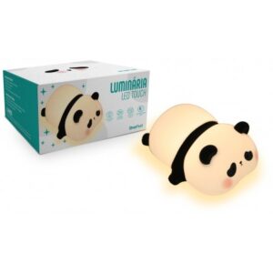 LUMINARIA DE SILICONE TOUCH - PANDA DEITADO