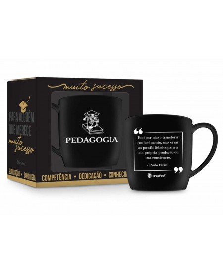 CANECA PORCELANA URBAN 300ML CURSOS - PEDAGOGIA