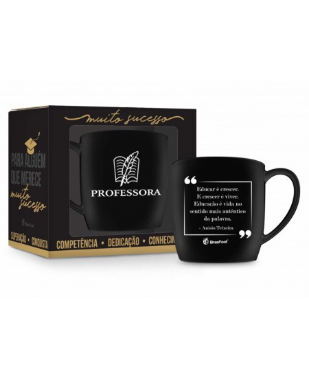 CANECA PORCELANA URBAN 300ML CURSOS - PROFESSORA