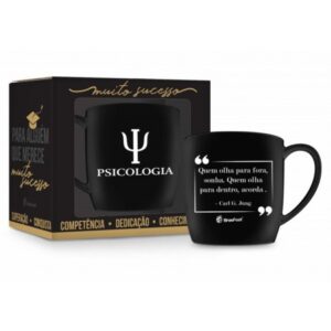 CANECA PORCELANA URBAN 300ML CURSOS - PSICOLOGIA