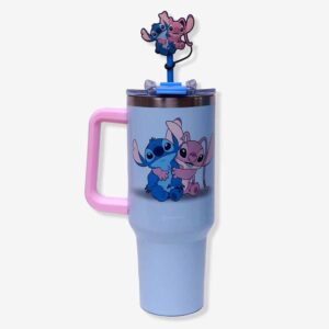 CANECAO TUMBLER C/PINGENTE 1,15LT STITCH ANGEL