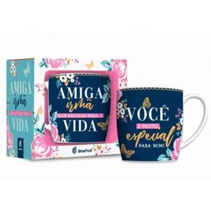 CANECA PORCELANA URBAN 300ML - AMIGA IRMÃ