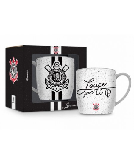 CANECA PORCELANA URBAN 300ML TIMES - CORINTHIANS 1