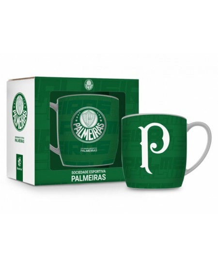 CANECA PORCELANA URBAN 300ML TIMES - PALMEIRAS 1