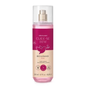 Body Splash Desodorante Colônia Cuide-se Bem Beijinho 200ml