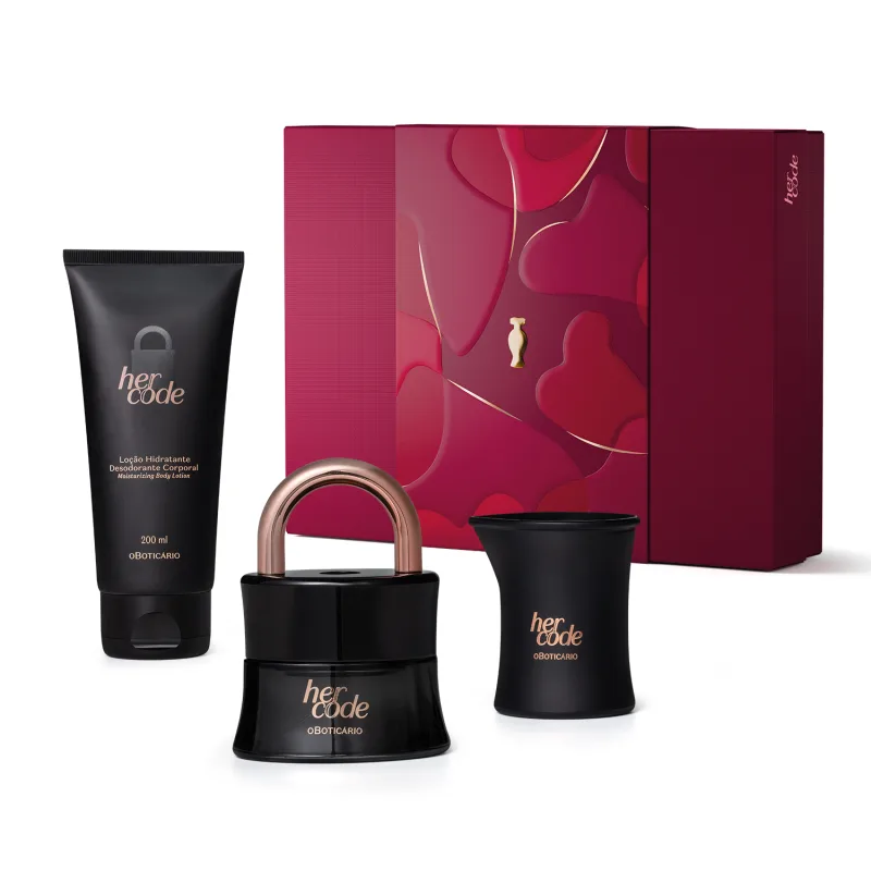Kit Presente Her Code (3 itens)