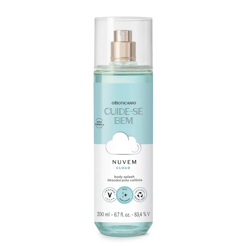 Body Splash Desodorante Colônia Cuide-se Bem Nuvem 200ml