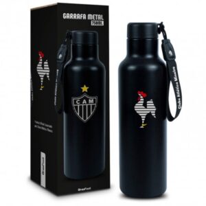 GARRAFA STEAM 750ML ALUMÍNIO TIMES - ATLÉTICO