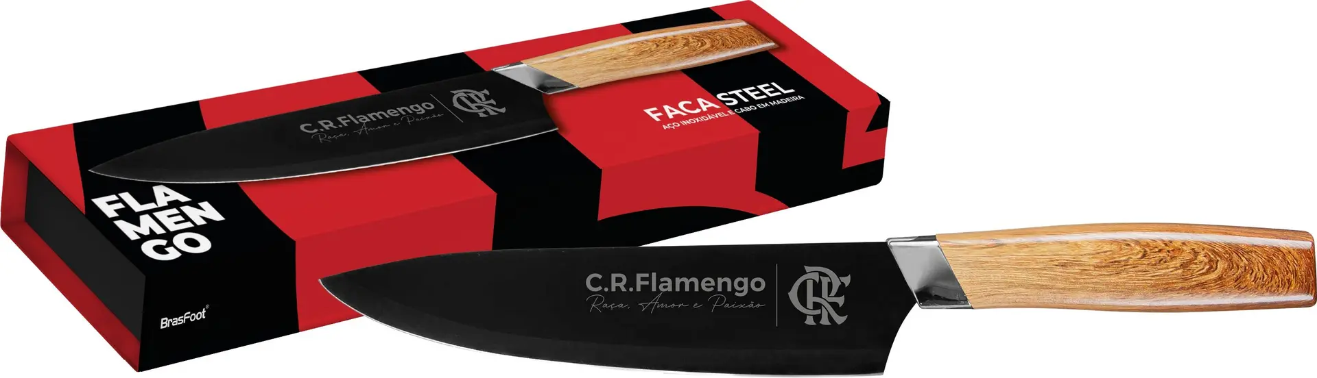 FACA STEEL PREMIUM TIMES - FLAMENGO