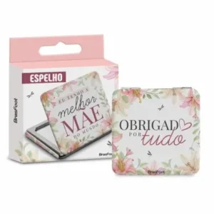 ESPELHO DE BOLSA INDIVIDUAL - MELHOR MÃE DO MUNDO