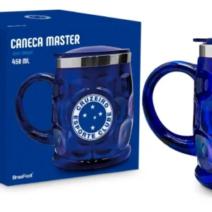 CANECA PLÁST. INOX MASTER 450ML TIMES - CRUZEIRO