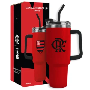 CANECA TÉRMICA UP 1200ML TIMES - FLAMENGO