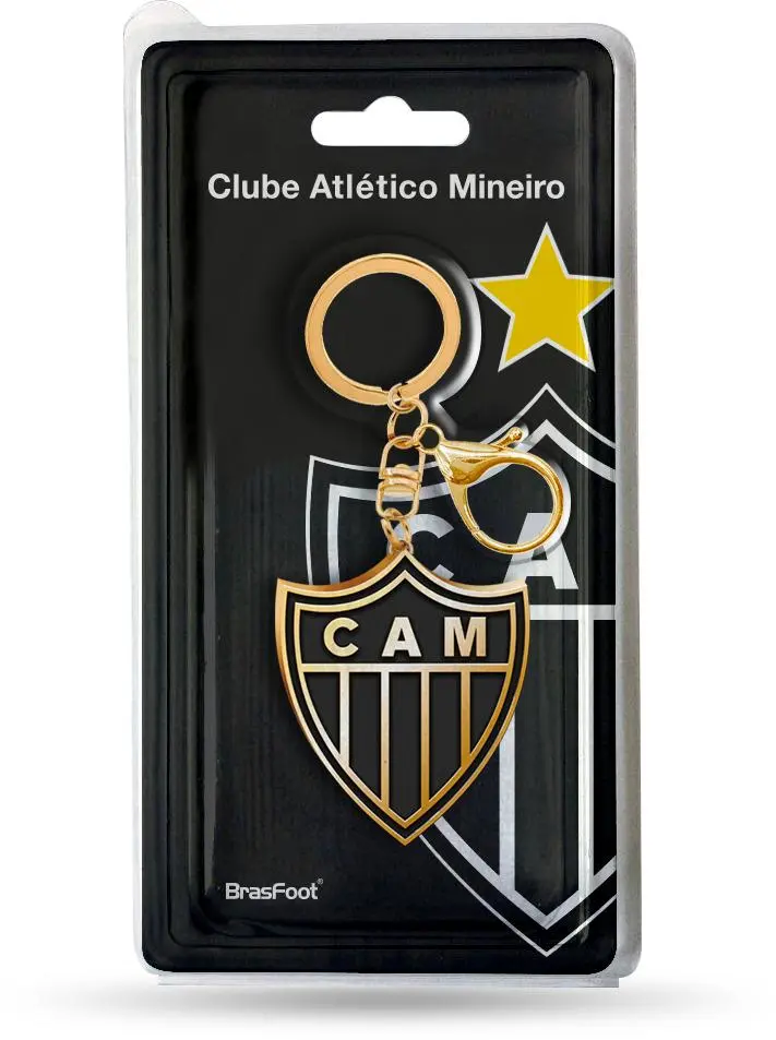 CHAVEIRO METAL ESCUDO - ATLÉTICO