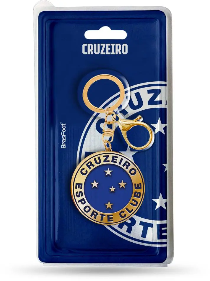 CHAVEIRO METAL ESCUDO - CRUZEIRO