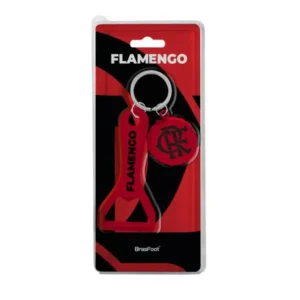 CHAVEIRO TAMPA DECORATIVO TIMES - FLAMENGO