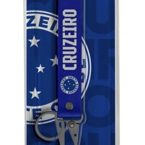CHAVEIRO MOSQUETÃO CLIPKEY TIMES - CRUZEIRO