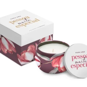 VELA AROMÁTICA LATA - PARA UMA PESSOA MUITO ESPECIAL