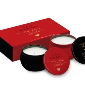 VELA AROMÁTICA LATA DUPLA - AO SEU LADO