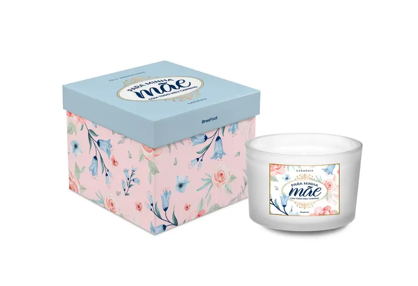 VELA AROMÁTICA ESSENCE - PARA MINHA MÃE COM CARINHO