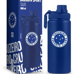 GARRAFA SUN ONE SPORT 800ML TIMES - CRUZEIRO