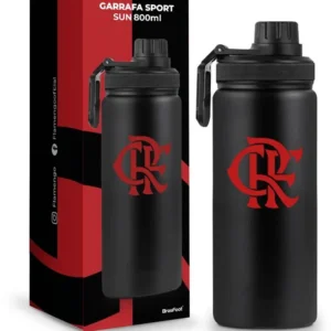 GARRAFA SUN ONE SPORT 800ML TIMES - FLAMENGO CRF