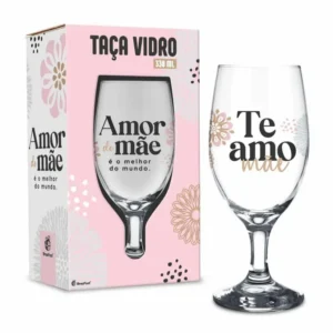 TAÇA WINDSOR 330ML - MÃE MELHOR AMOR DO MUNDO