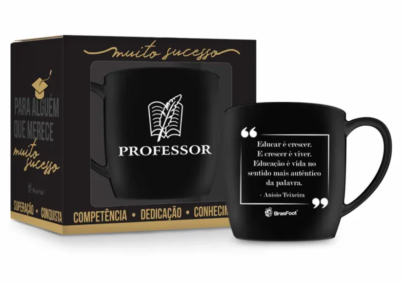 CANECA PORCELANA URBAN 300ML CURSOS - PROFESSOR