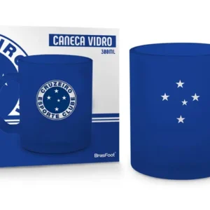 CANECA VIDRO DIAMOND TIMES 300ML - CRUZEIRO