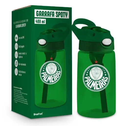 GARRAFA SPOTY 480ML TIMES - PALMEIRAS