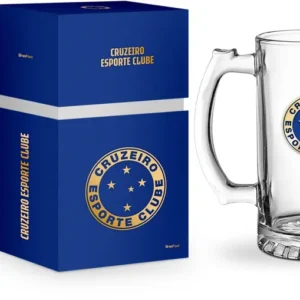 CANECA VIDRO BERLIM IRON 480ML TIMES - CRUZEIRO SERIE OURO