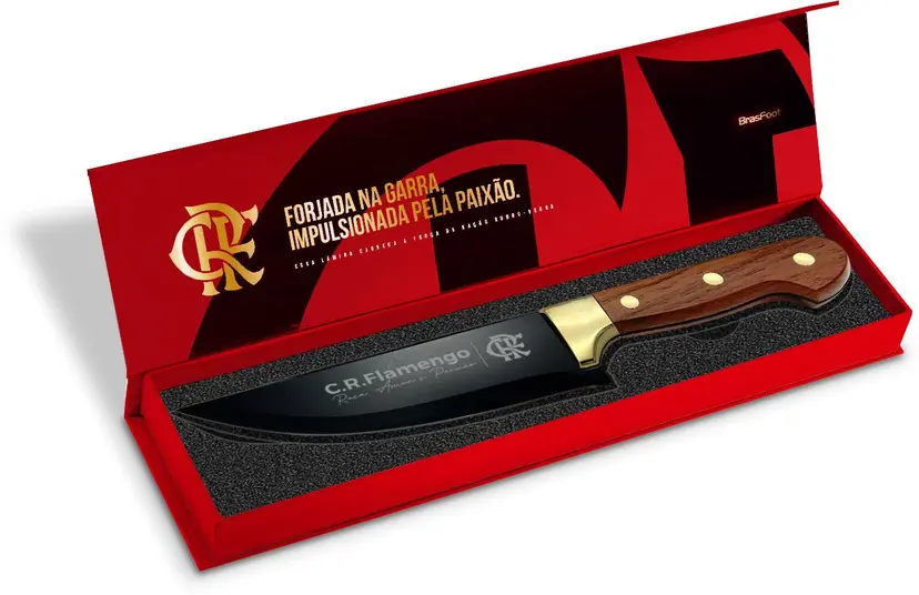 FACA STEEL GOLD TIMES - FLAMENGO