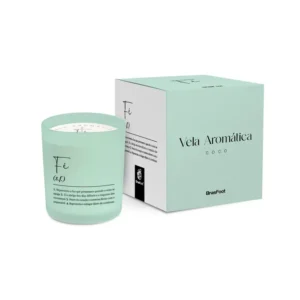 VELA AURA CERA SOJA 120G - FÉ