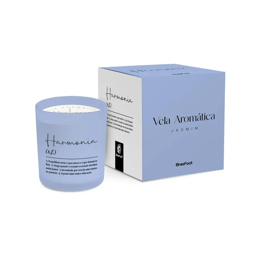 VELA AURA CERA SOJA 120G - HARMONIA